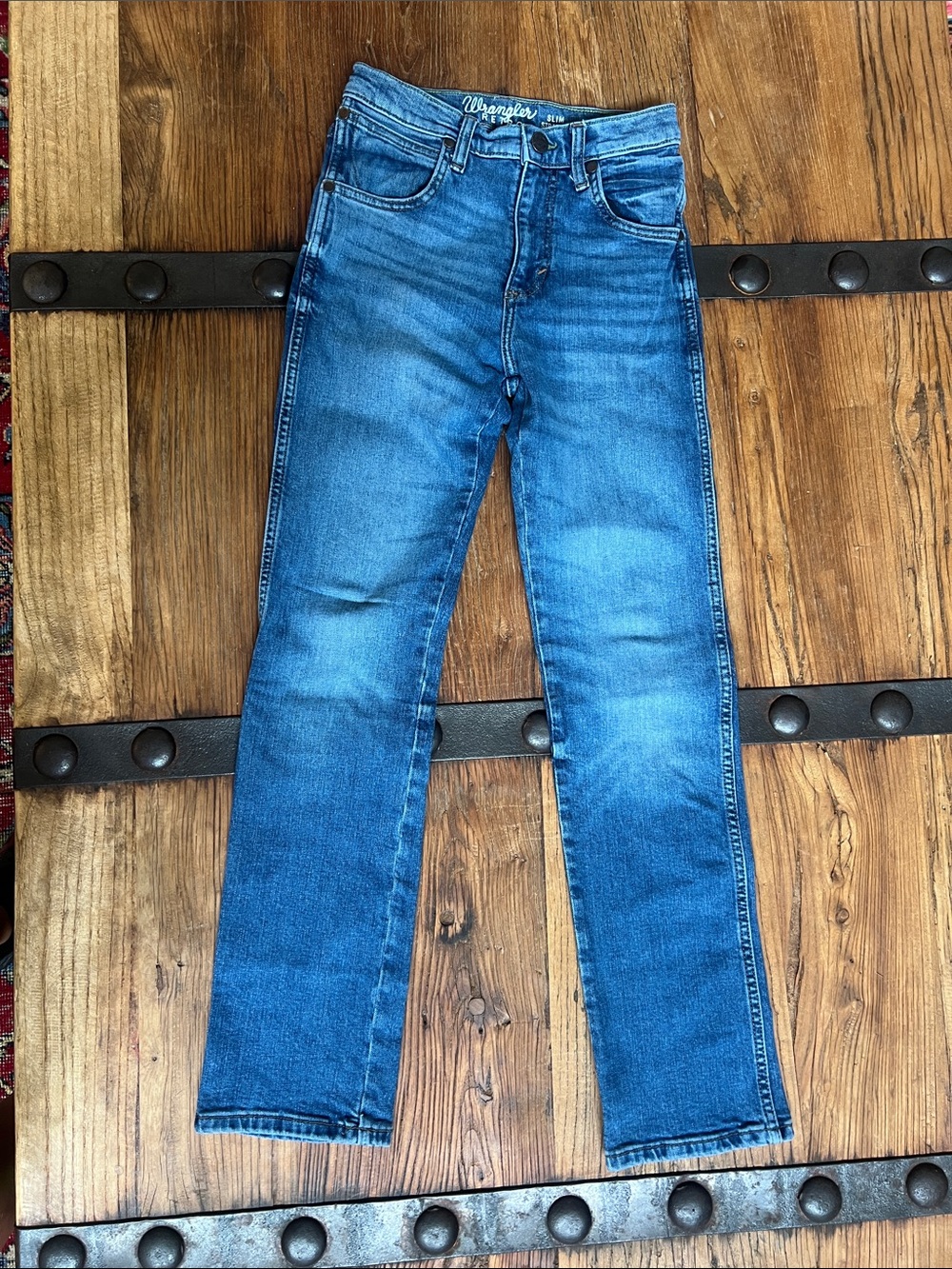 Boys Wrangler Retro Slim Straight Jeans size 12 Slim